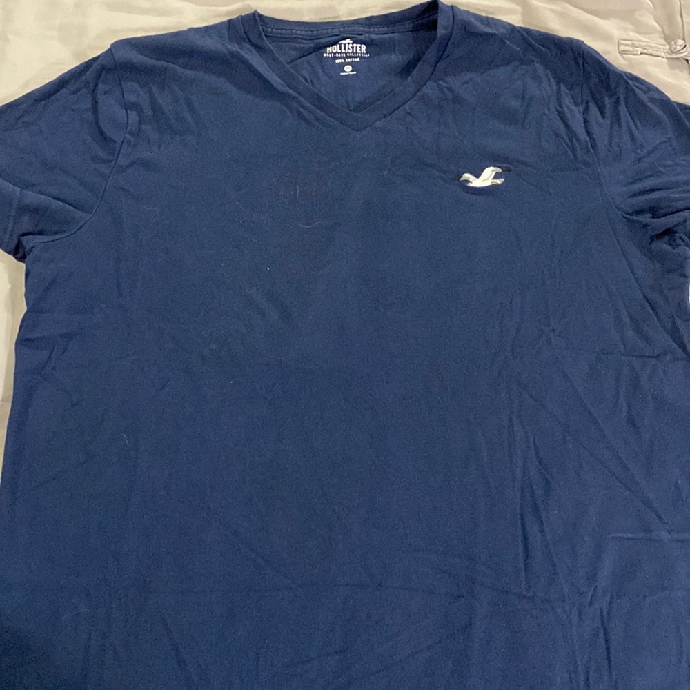 Men’s Hollister Medium T-Shirt in blue